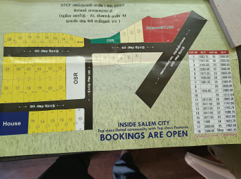 1650 Sq.ft. Residential Plot for Sale in Seelanaickenpatti, Salem